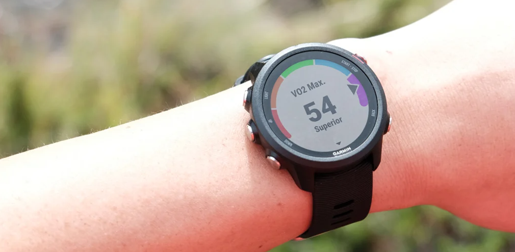 vo2 max meten op sporthorloge